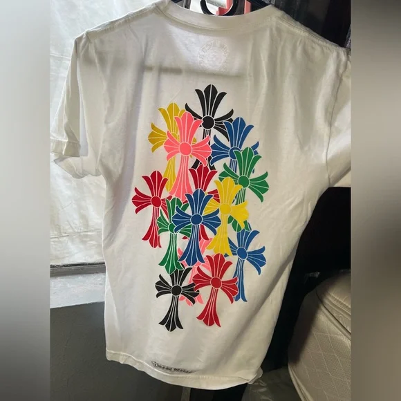Chrome Hearts Multi Color Cross Tee XL
